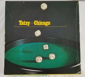 Vintage 1975 Yatzy + Chicago Game Board Dice Game France - Picture 1 of 4