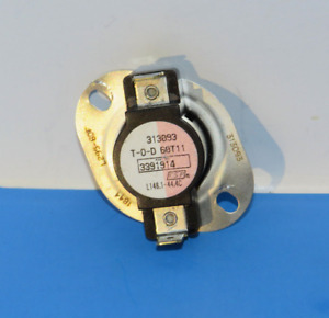 Maytag Dryer MEDE500VW1: High Limit Thermostat (3391914 / WP3391914) (P5625)