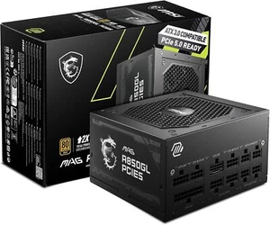 MSI MAG A850GL PCIE 5.1 & ATX 3.1 Game Power Supply Full Modular MAGA850GLPCIE5 - Picture 1 of 4