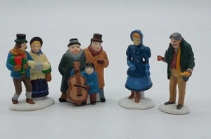 Department 56 A Christmas Carol Morning Heritage Village Town Square Carolers 4 - Picture 1 of 12