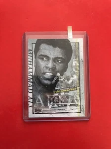 2021 Topps MUHAMMAD ALI - Rumble in the Jungle by Tyson Beck Card TB-1 - Foto 1 di 2