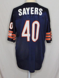 Gale Sayers #40 Chicago Bears NFL Jersey Mens size 52 Vintage Champion Blue - Picture 1 of 7