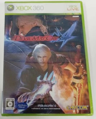 Microsoft Xbox 360 Devil May Cry 4 Japan Version Unopened 1238 SP - Image 1 of 2
