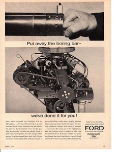 1963 FORD FAIRLANE 289/271 HP V-8 ~ ORIGINAL PRINT AD - Bild 1 von 1