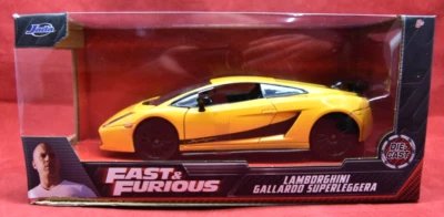 Sealed Jada Fast & Furious Lamborghini Gallardo Superleggera diecast car 7990 - Image 1 of 2