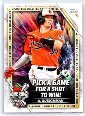 2023 Topps Series 2 - Home Run Challenge Code Card #HRC-3 Adley Rutschman (RC) - Image 1 of 2
