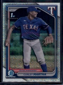 2024 Bowman Chrome - Prospects #BCP-168 Curley Martha (RC) - Picture 1 of 2