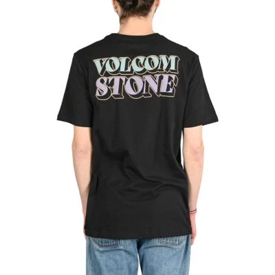 Volcom Stript T-Shirt A Maniche Corte - Nera - Immagine 1 di 4