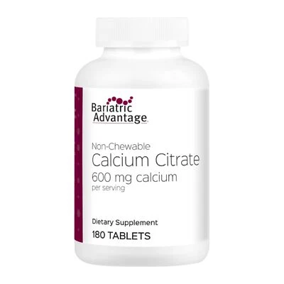 Ventaja bariátrica citrato de calcio no masticable - para pacientes de cirugía bariátrica... Foto 1 de 4