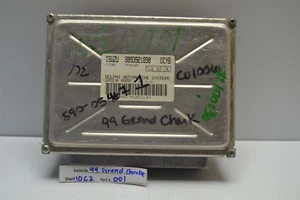2000 Isuzu Rodeo Amigo 3.2L AT Engine Control Unit ECU 8093921890 Module 01 10C2 - Picture 1 of 3