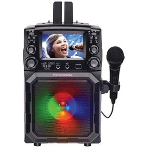 Karaoke USA GQ450 Portable CDG/MP3G Karaoke Player with 4.3-Inch Color TFT - Picture 1 of 10