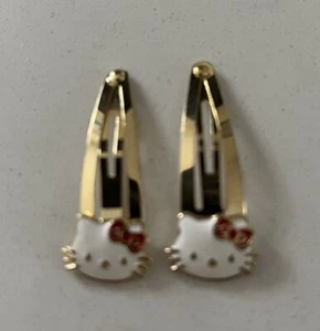 Hello Kitty Snap Hair Clips 4.5cm long - Picture 1 of 1
