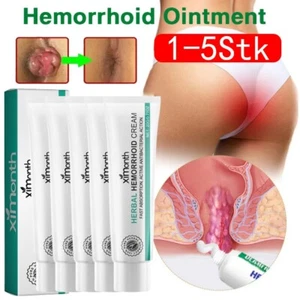 1-5X Hämorrhoiden Gel Hämorrhoidensalbe entzündungshemmende Salbe gegen Juckreiz - Bild 1 von 24