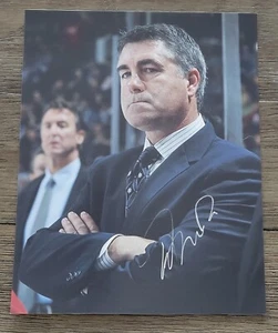 DAVE TIPPETT Signed Photo Phoenix Coyotes 8x10 Autograph - Picture 1 of 2