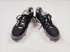 Mens Addidas Indoor Soccer Shoes Cleats Black/Silver Size 7.5
