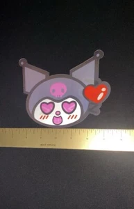 Sanrio Kuromi 3D Lentikular Anime Bewegung Auto Aufkleber Decal Peeker - Bild 1 von 3