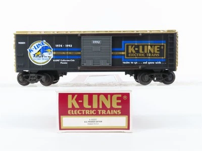O/O27 Gauge 3-Rail K-Line K90001 KCC Premier Edition Classic Box Car #90001 - Image 1 of 4