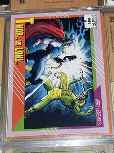 Thor vs Loki 1991 Arch Enemies Marvel Impel Card #120 - Picture 1 of 2