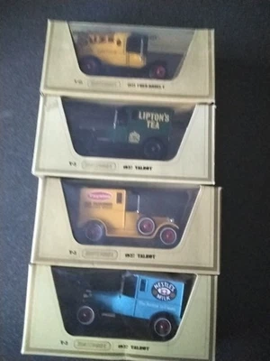 Models Of Yesteryear. Vintage Vans. Boxed. Set Of 4 - Image 1 of 4