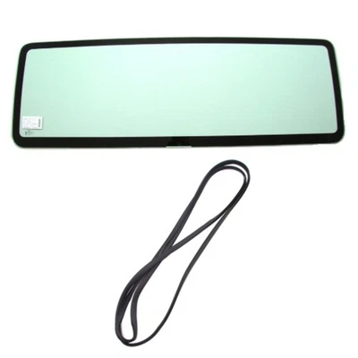 Windshield Window Glass for Jeep Wrangler (TJ) 1997-2000 2pc DW01285 KIT - Image 1 of 3