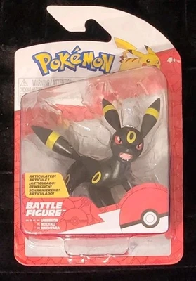 Figura de acción de batalla Jazwares Pokemon UMBREON 3 pulgadas Eevee Evolution ¡NUEVO SELLADO! Foto 1 de 2