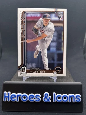 2025 Topps Series 1 - Brant Hurter #348 Rookie Card RC Detroit Tigers 🚨 - Image 1 of 2