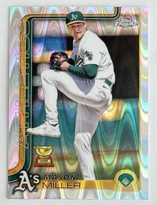 2025 Topps Chrome - Mason Miller #142 Raywave - Picture 1 of 2