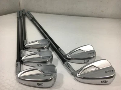 PING i525 Iron Set 5pcs 6-PW Graphite Design RAUNE i105 Flex S Black Dot - Image 1 of 4