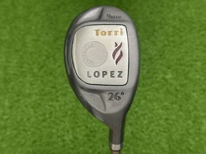 Nancy Lopez Golf TORRI 9HW 26* Hybrid Wood Utility Club Right Graphite Ladies - Picture 1 of 8
