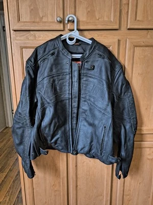Men's Icon Motorcycle Jacket 4XL - Image 1 of 4