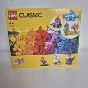 LEGO Classic Creative Transparent Brick Set # 11013 New And Sealed - Picture 1 of 7