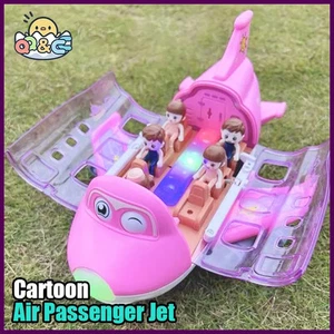Electric Kid Transformation Aircraft Toys Car Deformation Plane Model Music - Picture 1 of 26
