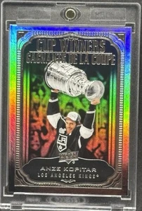 Anze Kopitar RARE RAINBOW STANLEY CUP REFRACTOR INVESTMENT CARD KINGS - Picture 1 of 2