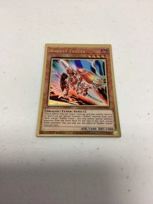YuGiOh - Rokket Tracer - Maximum Gold - MGED-EN020 - MISPRINT - NM 🔥🔥🔥 - Image 1 of 3