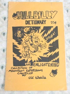 HILLBILLY DICTIONARY BOOKLET 8 PAGE EXPRESSIONS BY VIC WEALS VINTAGE - Picture 1 of 3