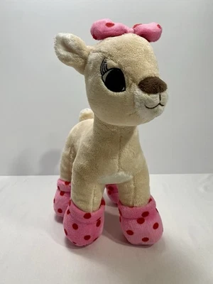 Dan Dee Rudolph Red Nosed Reindeer Clarice Plush Christmas 12". No Scarf. - Image 1 of 4