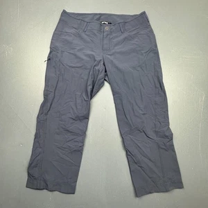 Arc'teryx Capri Pants Women’s 10 Blue Stretch Hiking Outdoor Lightweight Sporty - Picture 1 of 13