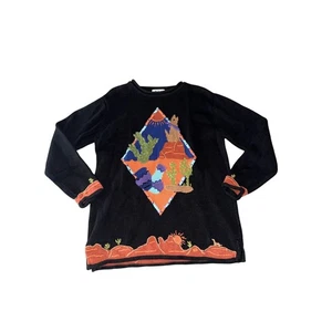 Vintage Quacker Factory Southwestern knit sweater - Picture 1 of 9