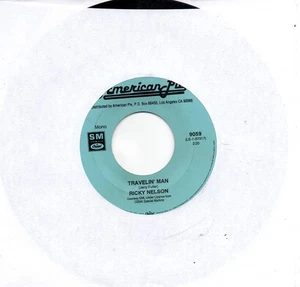 RICKY NELSON - TRAVELIN' MAN/ LONESOME TOWN                            (M-) - Picture 1 of 1