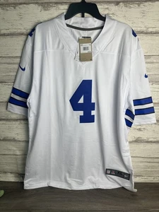 Authentic Dak Prescott Dallas Cowboys weiß Nike Vapor Elite Trikot Gr. 48/XL - Bild 1 von 10