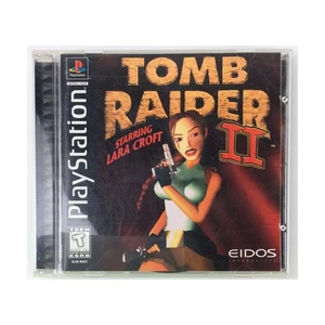 Eidos Video Games Tomb Raider II (PlayStation, Black Label) EX/NM - Picture 1 of 2