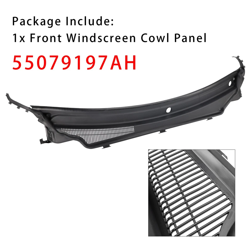Cowl Panel Upper 55079197AH For Jeep Grand Cherokee 2011-2015🚘 Foto 1 de 4