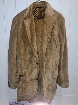 VTG Cricketeer Blazer Mens Corduroy Sports Coat + Pants Themed Party - Image 1 of 4