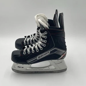 Bauer Vapor X400 Hockey Skates Youth Size US 4.5 Shoe 3.5 Black Lace Up - Picture 1 of 11