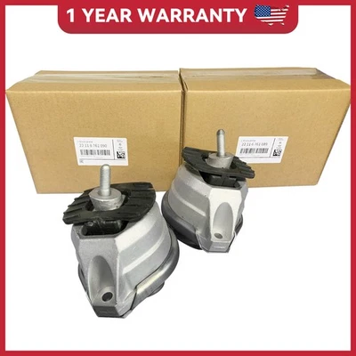 2PCS FRONT MOTOR MOUNT FOR 2009-2010 BMW 535I XDRIVE 3.0L Turbocharged OEM - Image 1 of 4