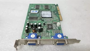 NVidia SP7100 Rev: K2 GeForce4 MX440 SE 064A4NV72A64MB AGP VGA Video Card - Picture 1 of 6