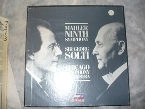 Mahler Ninth Symphony Sir Georg Solti Chicago Orchestra 1967 London Records LDR - Imagen 1 de 2