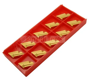 10 x Wendeplatten KNUX 160405 L11RT250 (P25-TIN) für Stahl NEU!!Mit Rechnung!! - Picture 1 of 2