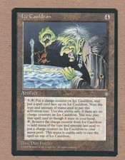 MTG - Ice Cauldron - Ice Age - Rare NM/MT - Single Card