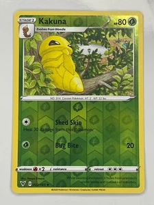 Pokémon JCC Kakuna Vivid Voltage 002/185 Holo Inverso 2020 Inglés Poco Común Casi Nuevo - Imagen 1 de 2